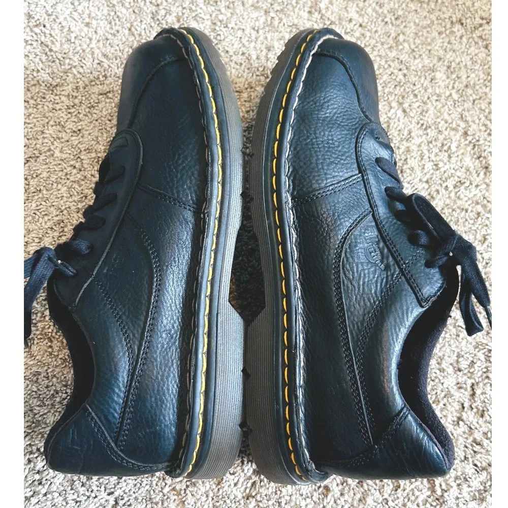 Dr. Martens Streetwear Goth Grunge Black Leather Lace Up Oxford Shoes Mens 10